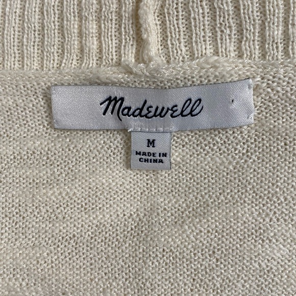 Madewell cotton blend summer cardigan.‎ - Picture 13 of 14